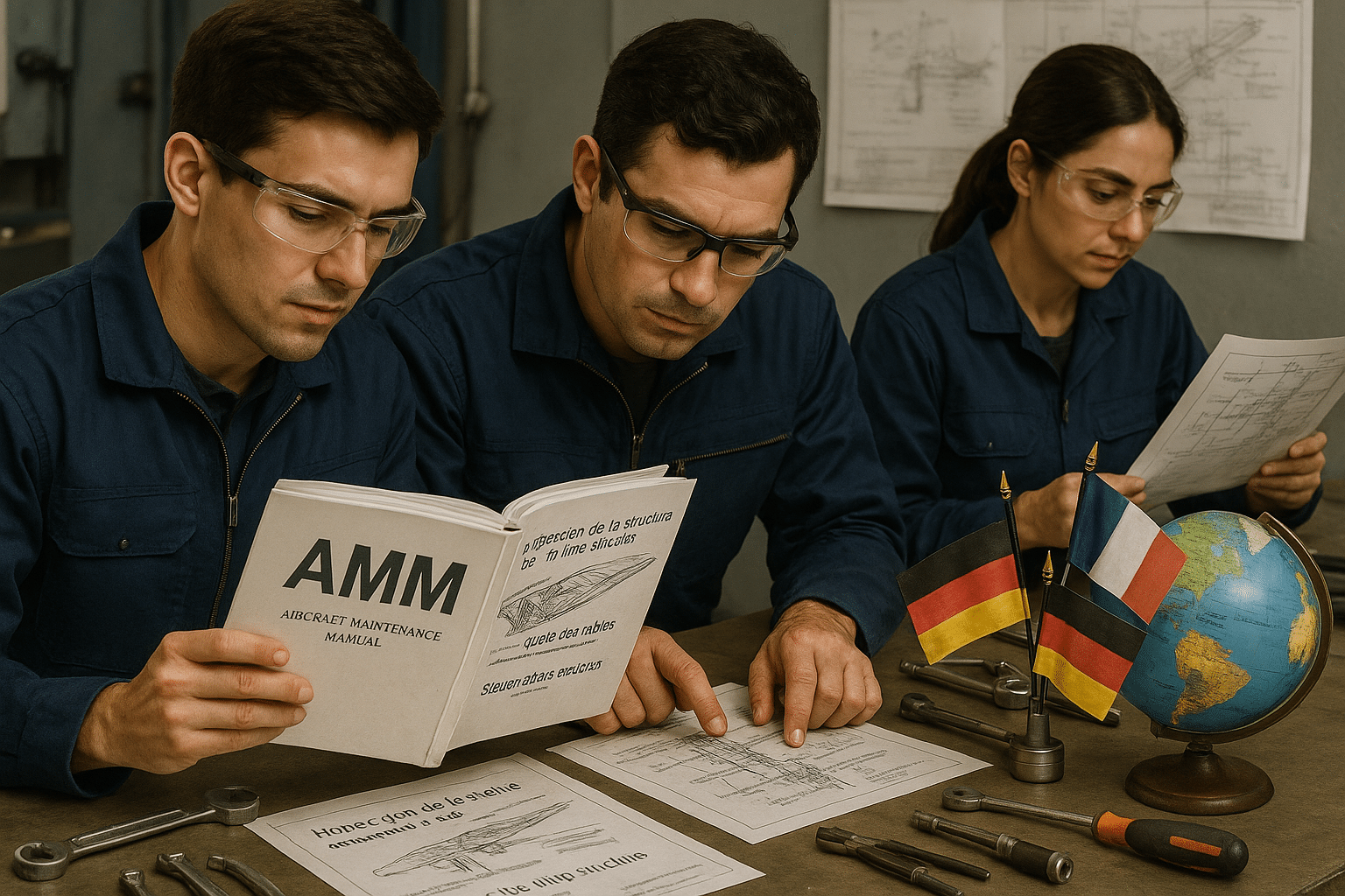 traduction AMM aéronautique - illustration