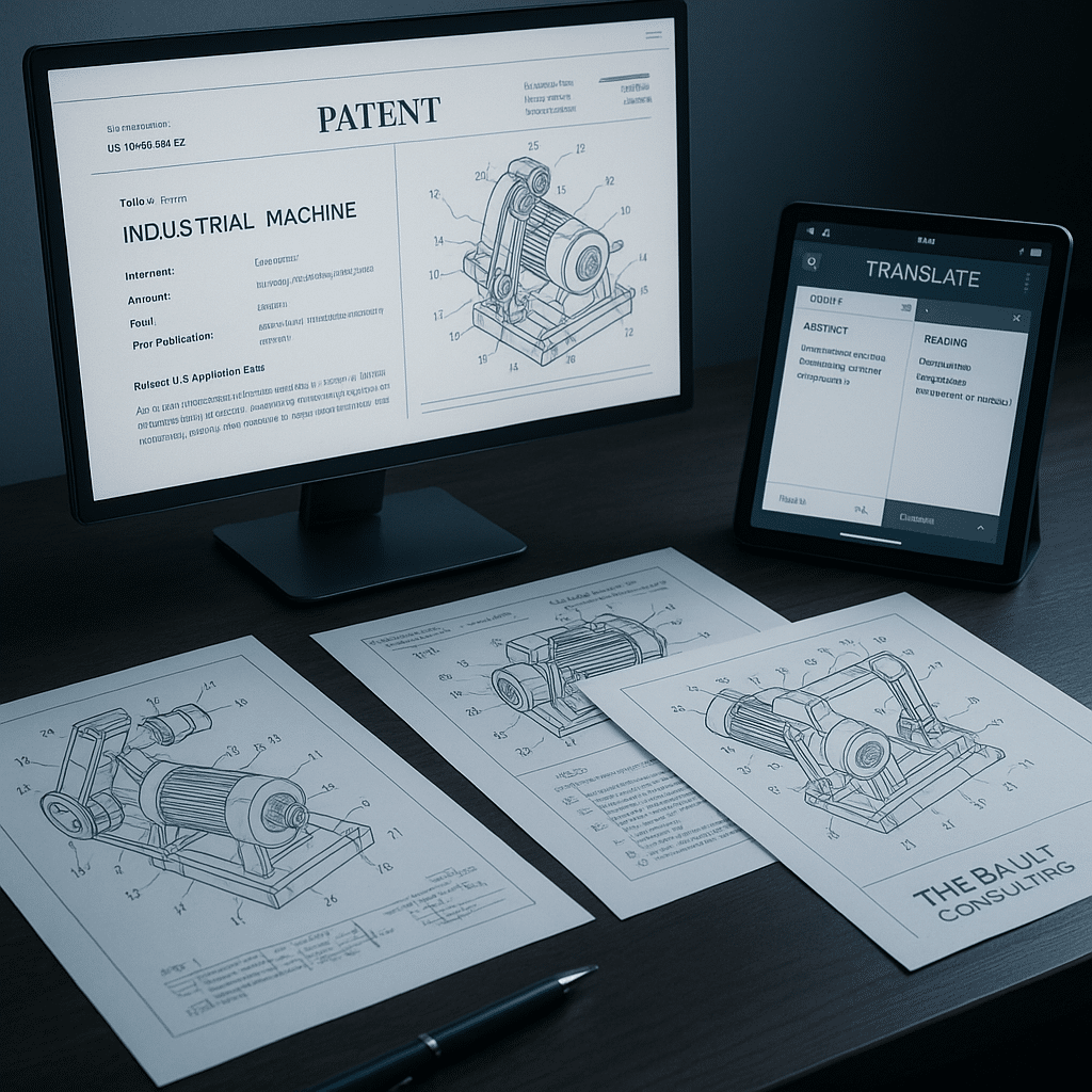 traduction brevet industriel - illustration
