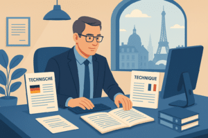 traduction technique allemand franyais