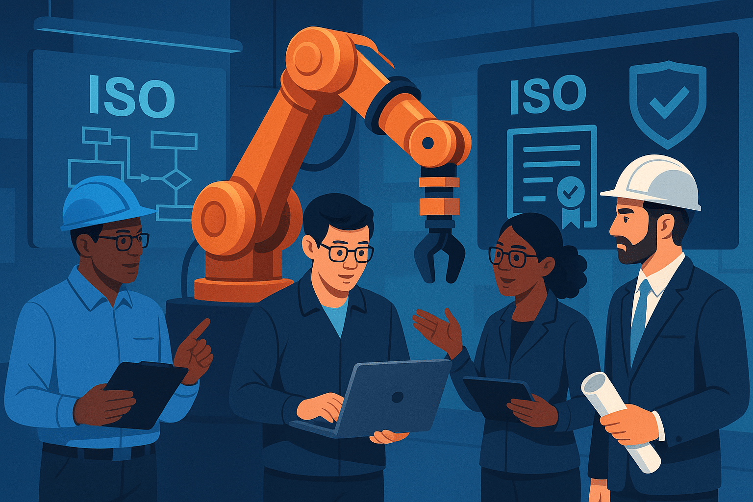 traduction norme robotique - illustration
